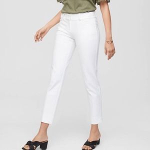 Ann Taylor Loft White Pants